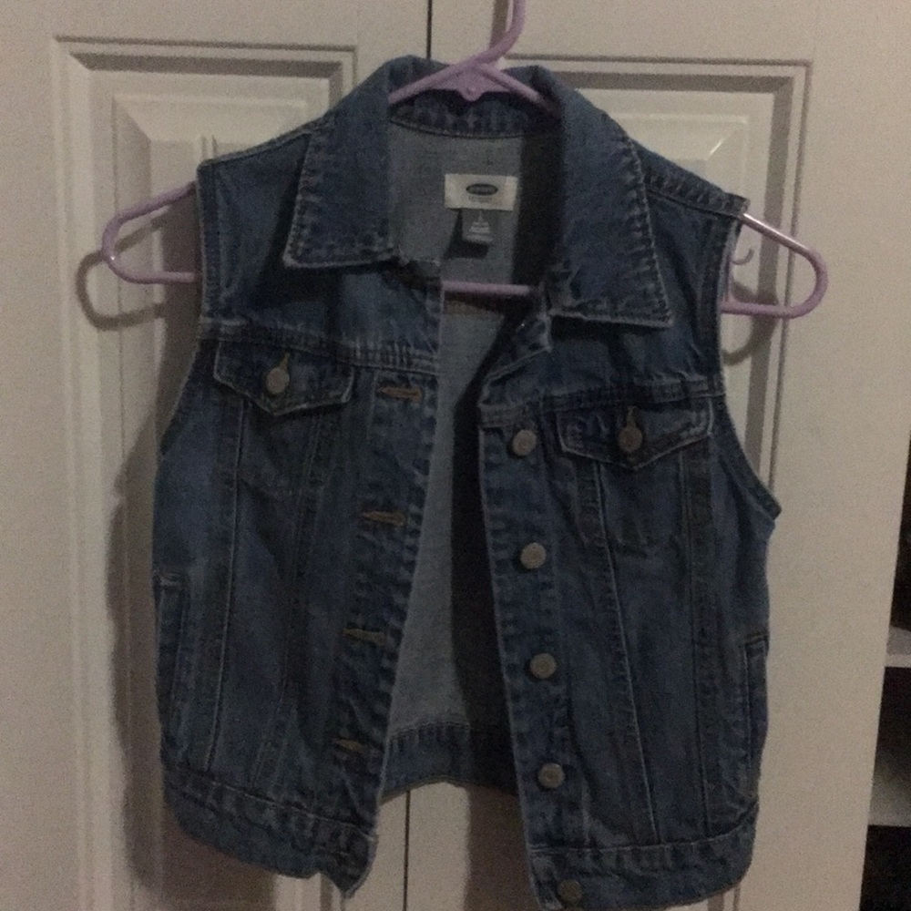 Denim vest